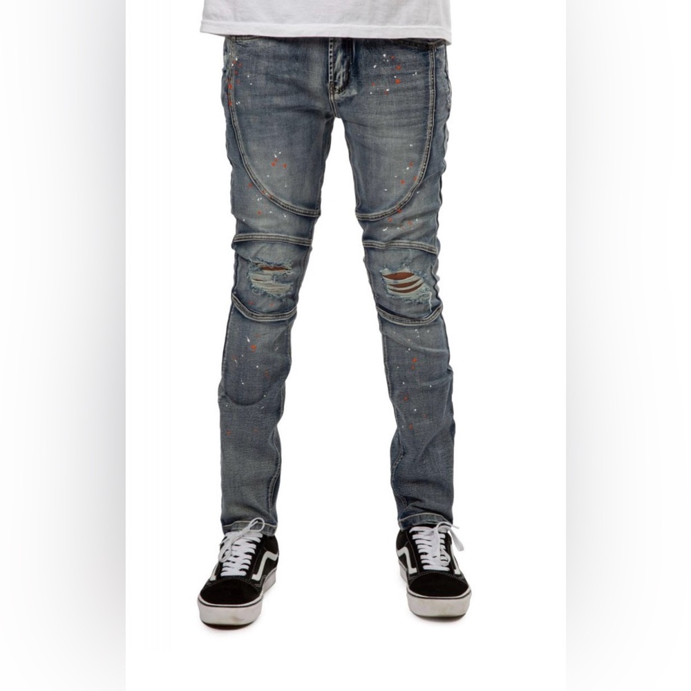 High Caliber Men's Franklin Panel Jeans Size 40